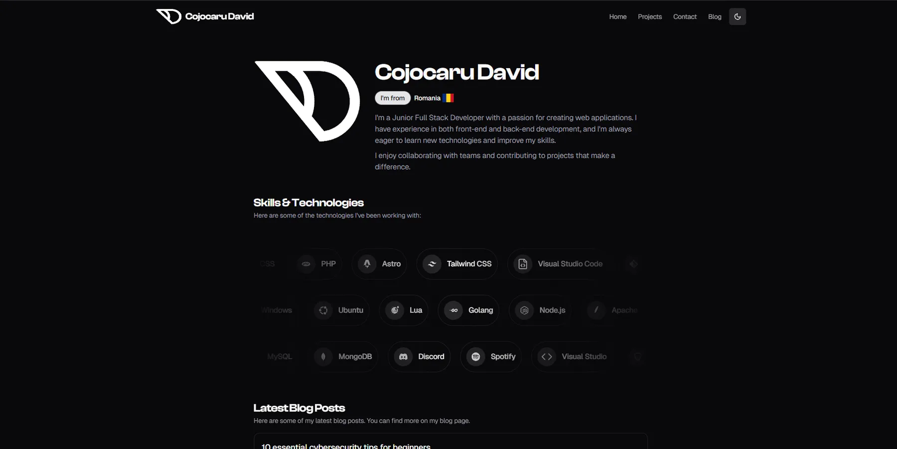 Modern Portfolio